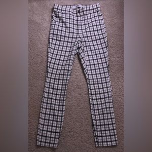 Plaid Hollister never worn pants!!